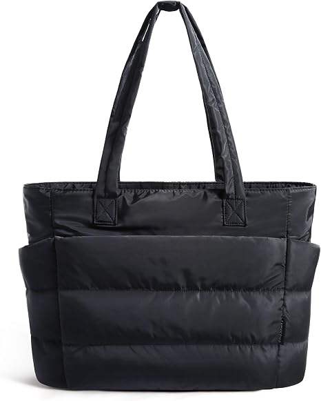 BAGSMART Puffy Tote Bag